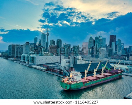 Similar – Image, Stock Photo Downtown Toronto