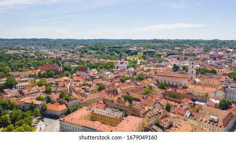 253 Vilnius drone photo Images, Stock Photos & Vectors | Shutterstock