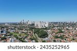 Beautiful panoramic view of Goiania, Goias, Brazil 