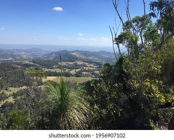 Beautiful Photo Of Australian Outback Taken Above A Small Rural Town