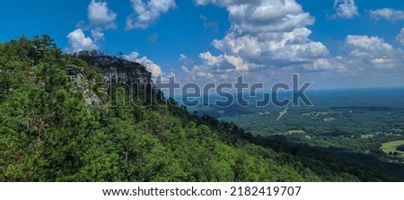 Beautiful photo of Pilot Mountain near Mount Airy, NC.