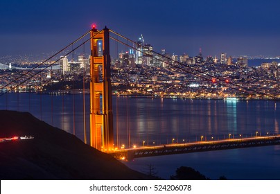 Beautiful photography Golden Gate Bridge and Downtown San Francisco - Powered by Shutterstock