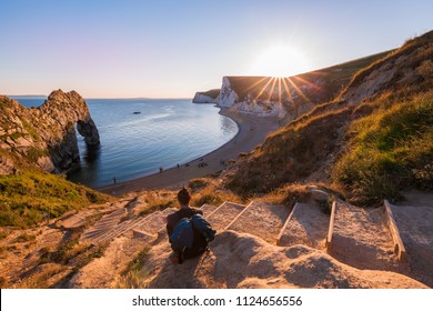 A Beautiful Photography Spot On The South West Coast Of England, On The Jurassic Coast