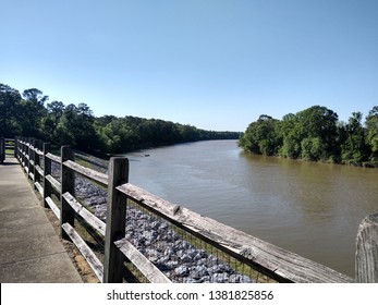 Beautiful Picture Of The Black Warrior River In Moundville, Alabama