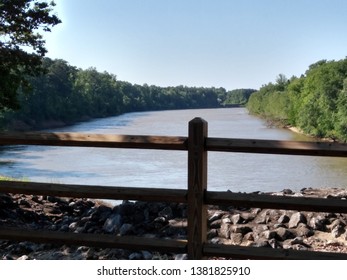 Beautiful Picture Of The Black Warrior River In Moundville, Alabama