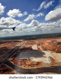 Beautiful Picture Clicked During Takeoff From Bengaluru Airport