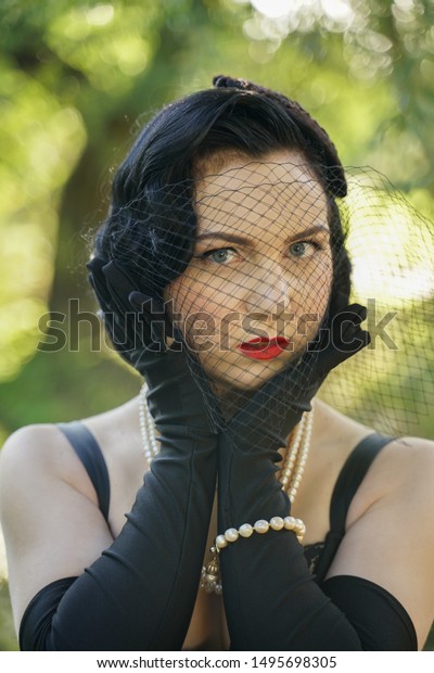 Beautiful Pin Black Bride Fashion Wedding Stock Photo Edit Now