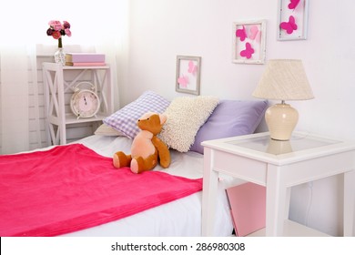 Beautiful Pink Girls Bedroom