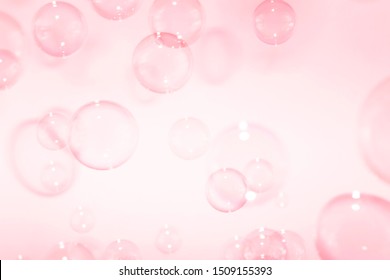 Beautiful Pink Soap Bubbles Background Stock Photo 1509155393 ...