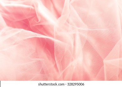 Beautiful Pink Tulle Background