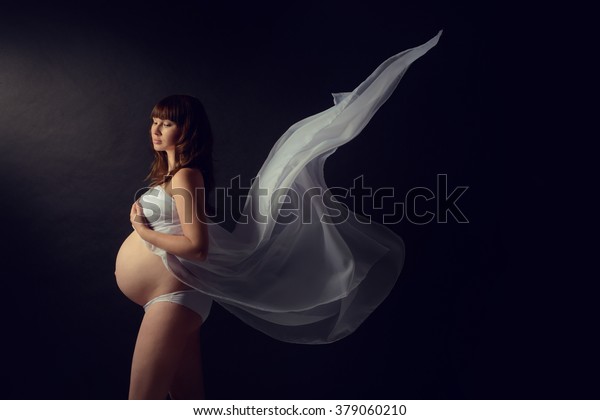 Beautiful pregnant girl