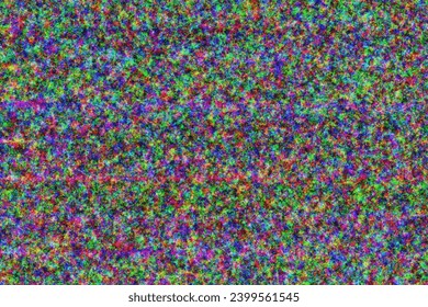 Beautiful random distributed noise in different colors
