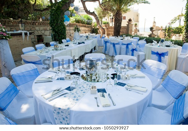 Beautiful Reception Table Wedding Decor Stock Photo Edit Now