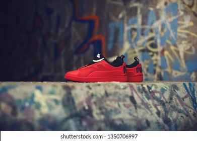 puma sneakers photography