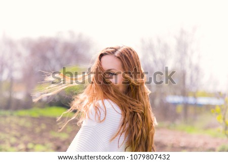 Similar – Image, Stock Photo Happy Woman Lifestyle