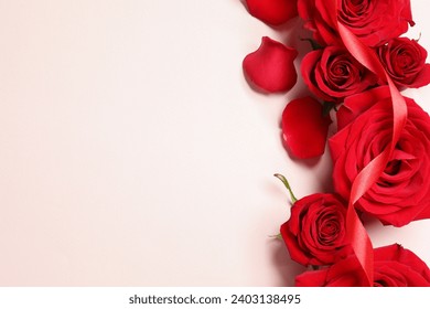 Hermosas rosas rojas 