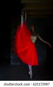 Beautiful Red Skirt  Tutu In Tulle