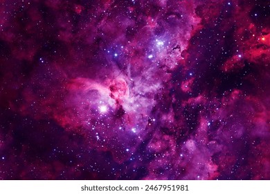 Beautiful red space. Elements of this image furnished by NASA. High quality photo - Powered by Shutterstock