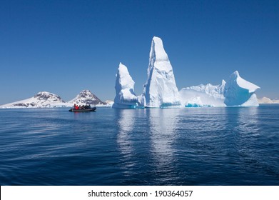 Beautiful reflection of Iceberg, Antarctica 