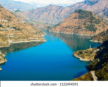           beautiful river & mountain view