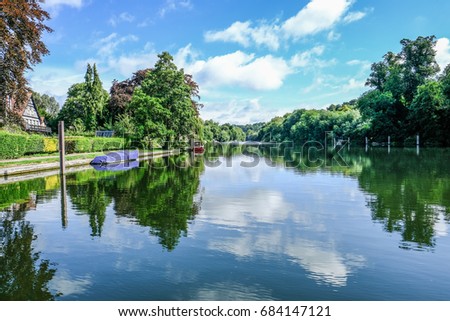 Beautiful river view, Henley-on-Thames