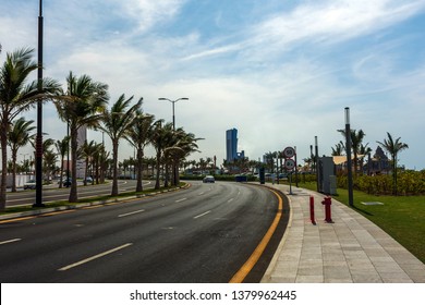 Beautiful Road Buildings Jeddah Saudi Arabia Stock Photo (Edit Now ...