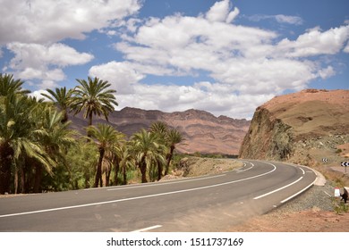 A Beautiful Road Near Zagora, Morocco