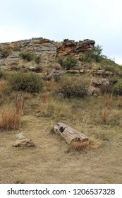 Beautiful Rock Formations In The Black Mesa State Park In The Panhandle Of Oklahoma