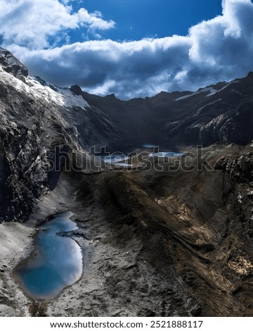 Similar – Image, Stock Photo Oberaar Glacier Mountain