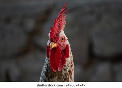 Beautiful Rooster in Rural Setting, "Vibrant Rooster with Detailed Plumage"
"Impressive Rooster with Vibrant Plumage"
 - Powered by Shutterstock