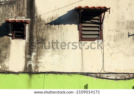 Similar – Image, Stock Photo Drying laundry Village