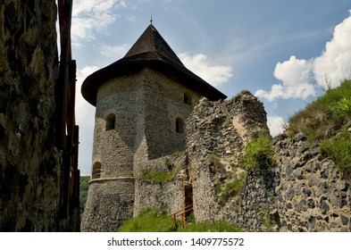 Beautiful ruins of a medieval castle Somoska - Shutterstock ID 1409775572