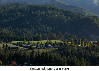 Beautiful Rural Idaho And Hillside View I