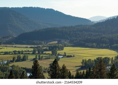 Beautiful Rural Idaho And Hillside View II