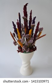 Beautiful Rustic Dried Flower Bouqet For Your Home Decoration Or Gift