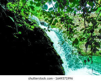 Beautiful San Marcos River Waterfall