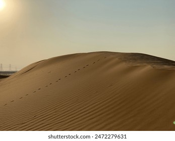 beautiful sand texture in Dubai  - Powered by Shutterstock