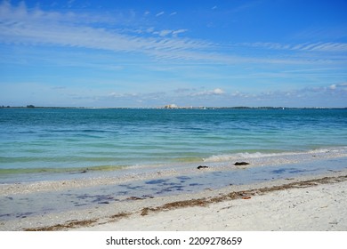 Beautiful Sanibel Island Beach In Fort Myers, Florida, USA