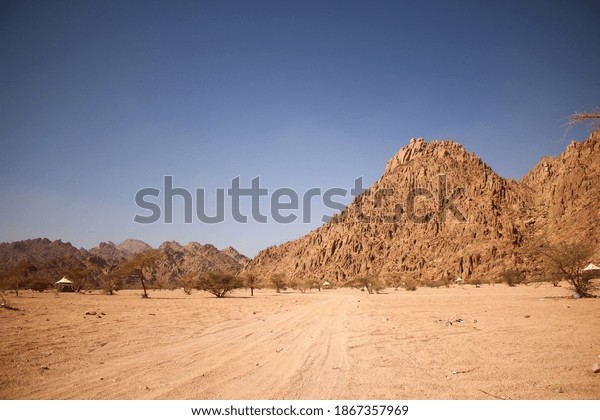 Beautiful Scenery Desert Saudi Arabia Stock Photo 1867357969 | Shutterstock