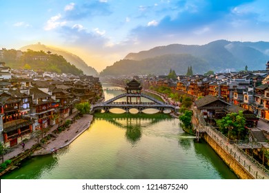 Beautiful Scenery Of Fenghuang Ancient Town

