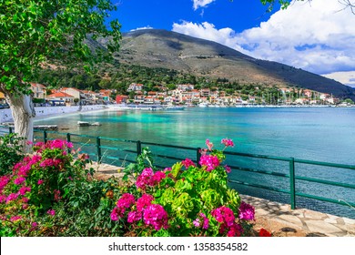 Beautiful scenery of Kefalonia- scenic  Agia Efimia village. Ionian islands of Greece - Powered by Shutterstock