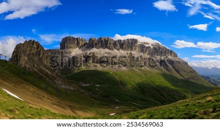 Similar – Image, Stock Photo Mountain scene Dolomites