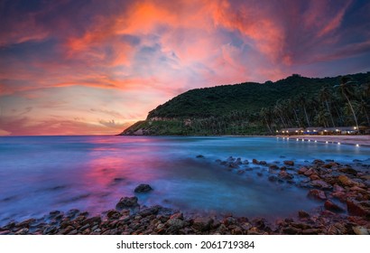 Beautiful scenery at sunset on Nam Du island, Viet Nam - Powered by Shutterstock