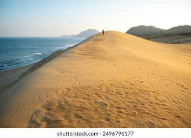 Beautiful scenery of Tottori Sand Dunes in Japan - Powered by Shutterstock