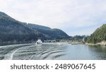 beautiful scenes on a ferry from Nanaimo to Vancouver