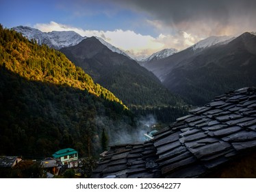 Beautiful Scenes Of Tosh,Himachal Pradesh. 