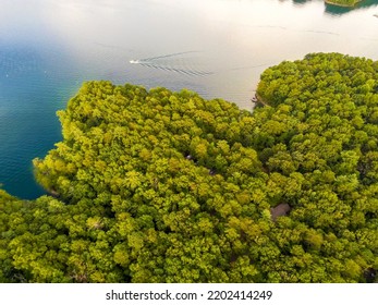 Beautiful Scenic Views At Lake Jocassee South Carolina