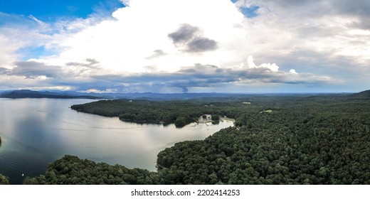 Beautiful Scenic Views At Lake Jocassee South Carolina