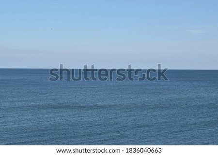 Beautiful sea landscape on a sunny day