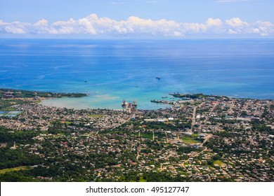 beautiful sea scape Puerto plata, Dominican republic